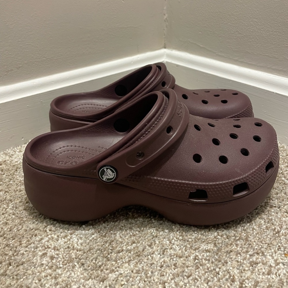 CROCS  Dark Brown Water Shoes
